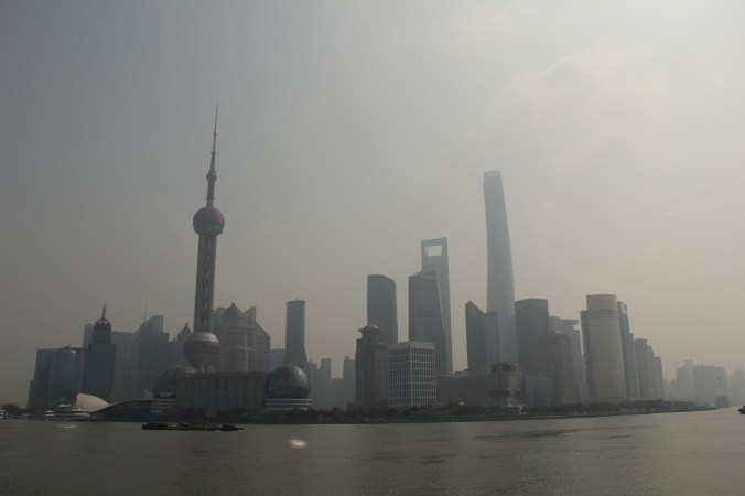 Pudong skyline