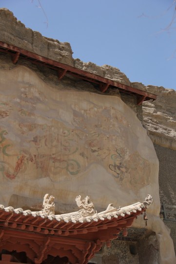 Some of the woodwork and murals are more than 1400 years old.