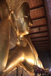 Wat Pho's reclining Buddha is 46 meters long.