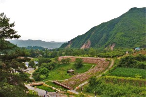 The former city gates.